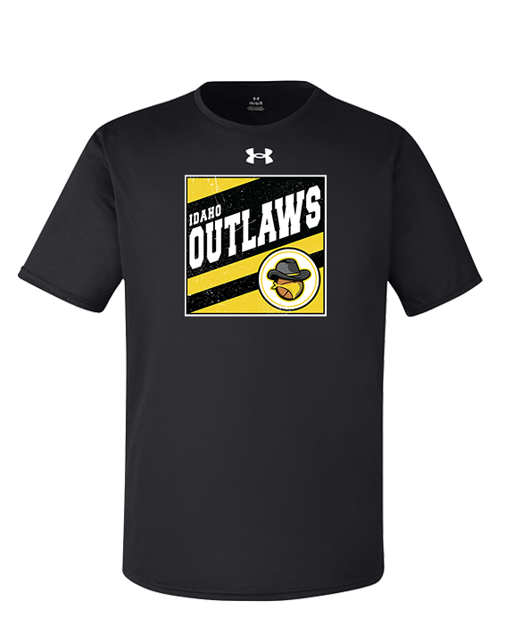 Idaho Outlaws Basketball Square - Under Armour Mens Team Tech T-Shirt