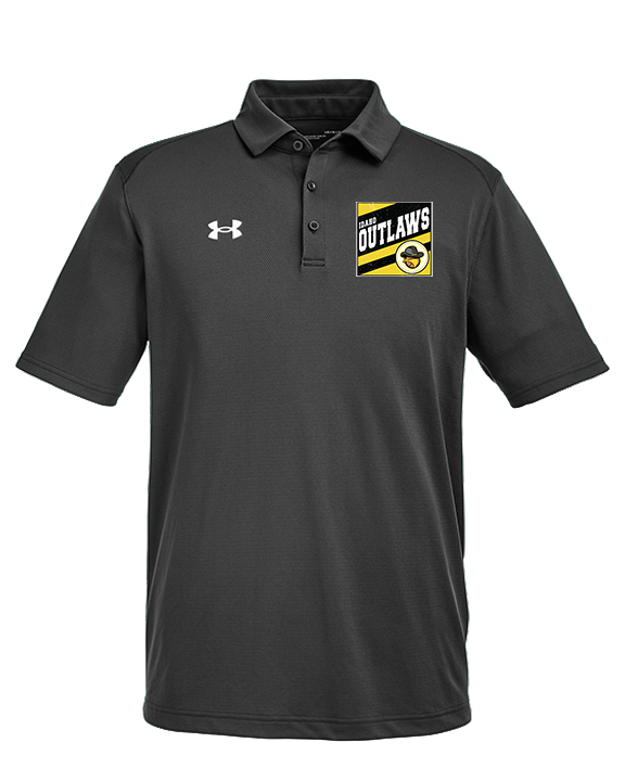 Idaho Outlaws Basketball Square - Under Armour Mens Tech Polo