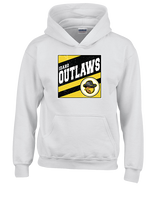 Idaho Outlaws Basketball Square - Unisex Hoodie