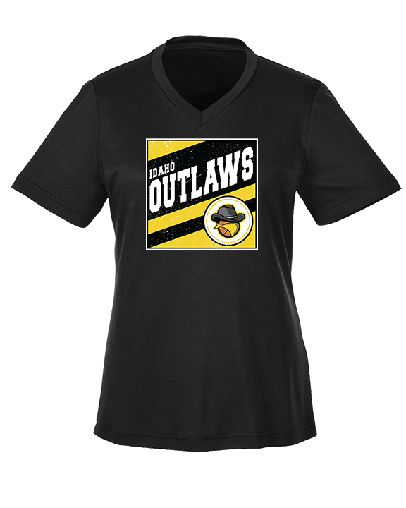 Idaho Outlaws Basketball Square - Womens Performance Shirt