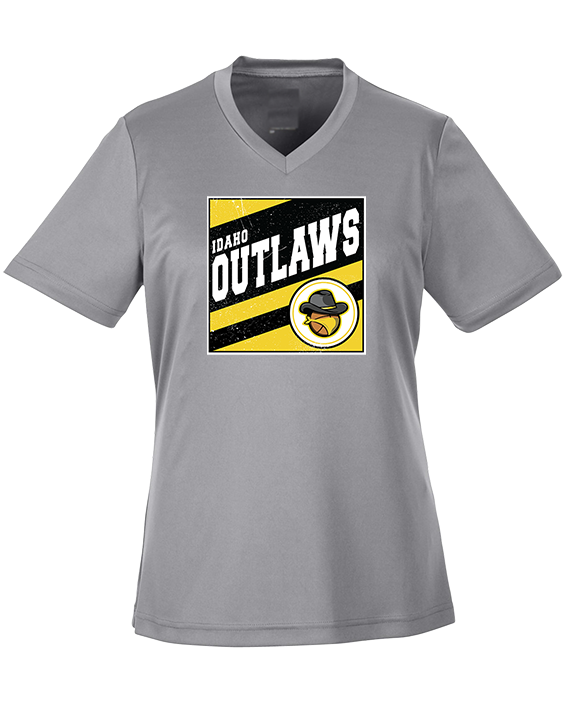 Idaho Outlaws Basketball Square - Womens Performance Shirt