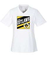 Idaho Outlaws Basketball Square - Womens Performance Shirt