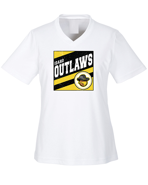 Idaho Outlaws Basketball Square - Womens Performance Shirt