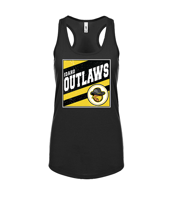 Idaho Outlaws Basketball Square - Womens Tank Top