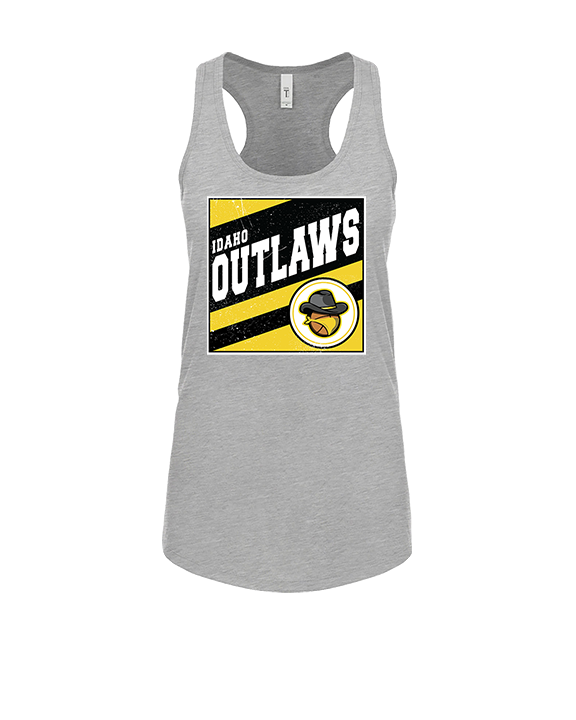 Idaho Outlaws Basketball Square - Womens Tank Top
