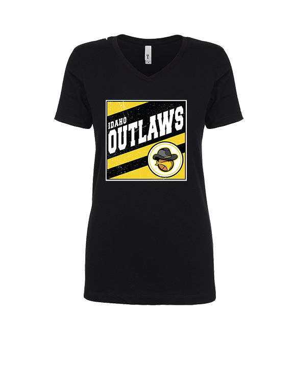 Idaho Outlaws Basketball Square - Womens Vneck