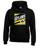 Idaho Outlaws Basketball Square - Youth Hoodie