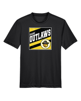 Idaho Outlaws Basketball Square - Youth Performance Shirt