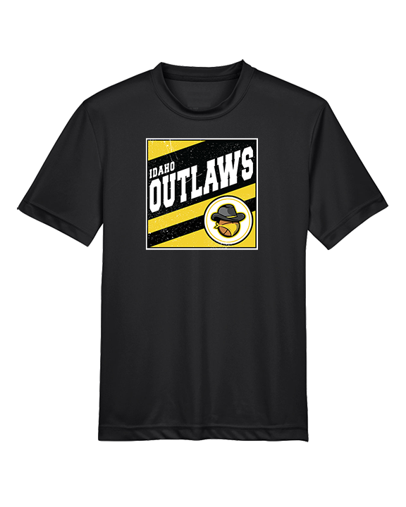 Idaho Outlaws Basketball Square - Youth Performance Shirt