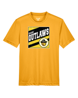 Idaho Outlaws Basketball Square - Youth Performance Shirt