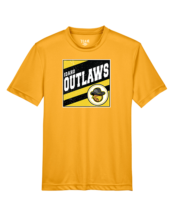 Idaho Outlaws Basketball Square - Youth Performance Shirt