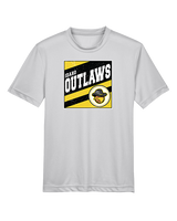 Idaho Outlaws Basketball Square - Youth Performance Shirt