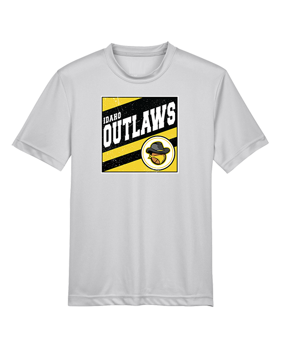 Idaho Outlaws Basketball Square - Youth Performance Shirt