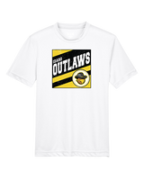 Idaho Outlaws Basketball Square - Youth Performance Shirt