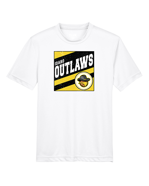 Idaho Outlaws Basketball Square - Youth Performance Shirt