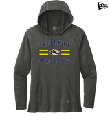 Inderkum HS Athletics Curve - New Era Tri-Blend Hoodie