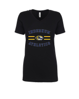 Inderkum HS Athletics Curve - Womens Vneck