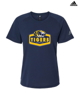 Inderkum HS Basketball Board - Womens Adidas Performance Shirt
