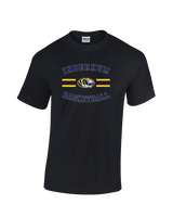 Inderkum HS Basketball Curve - Cotton T-Shirt