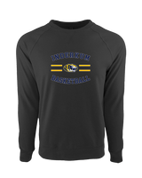 Inderkum HS Basketball Curve - Crewneck Sweatshirt