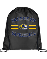 Inderkum HS Basketball Curve - Drawstring Bag