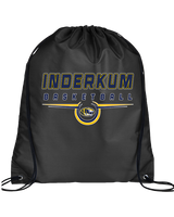 Inderkum HS Basketball Design - Drawstring Bag