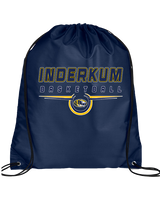 Inderkum HS Basketball Design - Drawstring Bag