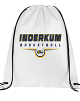 Inderkum HS Basketball Design - Drawstring Bag