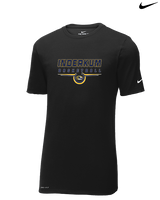 Inderkum HS Basketball Design - Mens Nike Cotton Poly Tee