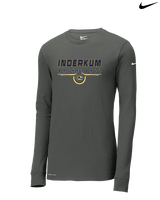 Inderkum HS Basketball Design - Mens Nike Longsleeve
