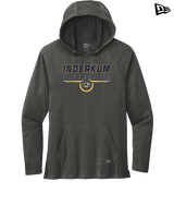 Inderkum HS Basketball Design - New Era Tri-Blend Hoodie