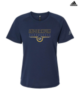 Inderkum HS Basketball Design - Womens Adidas Performance Shirt