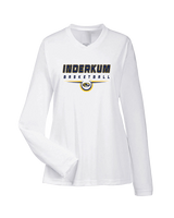 Inderkum HS Basketball Design - Womens Performance Longsleeve