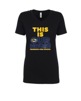 Inderkum HS Basketball TIOH - Womens Vneck