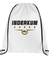 Inderkum HS Cheer Design - Drawstring Bag