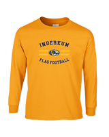 Inderkum HS Flag Football Curve - Cotton Longsleeve