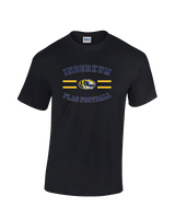 Inderkum HS Flag Football Curve - Cotton T-Shirt