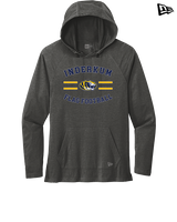 Inderkum HS Flag Football Curve - New Era Tri-Blend Hoodie