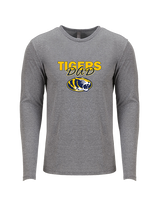 Inderkum HS Flag Football Dad - Tri-Blend Long Sleeve