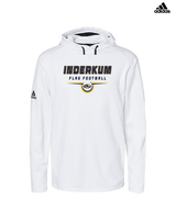 Inderkum HS Flag Football Design - Mens Adidas Hoodie