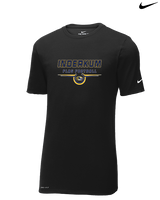 Inderkum HS Flag Football Design - Mens Nike Cotton Poly Tee