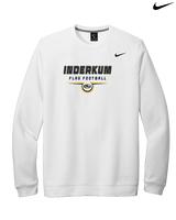 Inderkum HS Flag Football Design - Mens Nike Crewneck