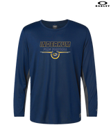 Inderkum HS Flag Football Design - Mens Oakley Longsleeve