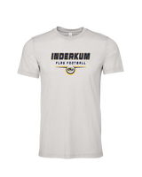 Inderkum HS Flag Football Design - Tri-Blend Shirt