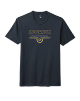 Inderkum HS Flag Football Design - Tri-Blend Shirt