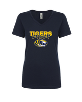 Inderkum HS Flag Football Mom - Womens Vneck