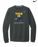 Inderkum HS Flag Football TIOH - Mens Nike Crewneck
