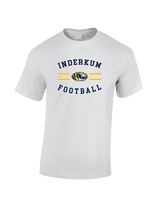Inderkum HS Football Curve - Cotton T-Shirt