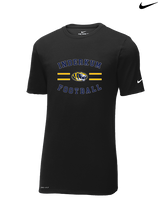 Inderkum HS Football Curve - Mens Nike Cotton Poly Tee