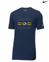 Inderkum HS Football Curve - Mens Nike Cotton Poly Tee